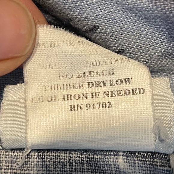 Hot Cotton Hawaiian Print Linen shirt size xl - Picture 3 of 5